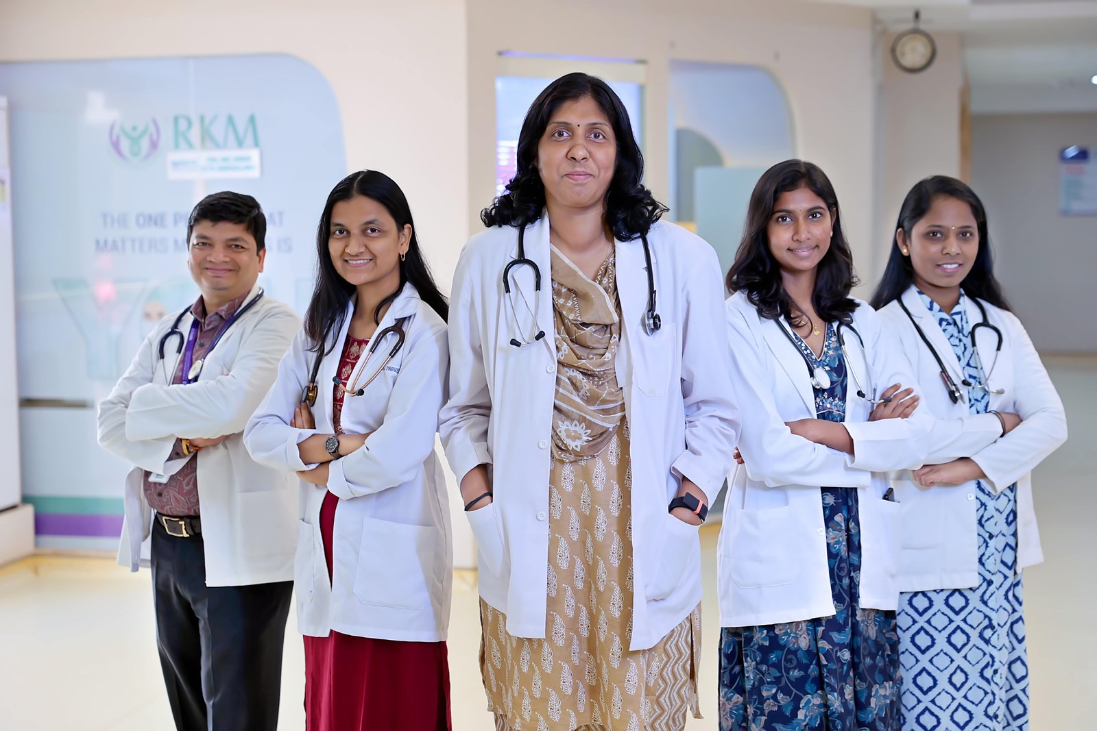 Ayurvedic Doctor Smiling